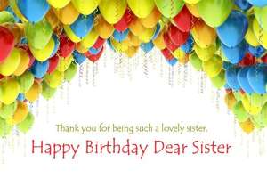 Happy Birthday Wishes Images for Sister – True Inspirational Wordings ...