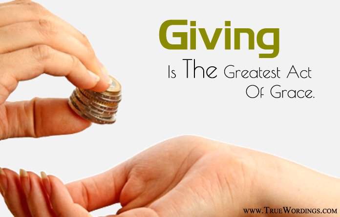 giving-money-is-the-greatest-act-of-grace